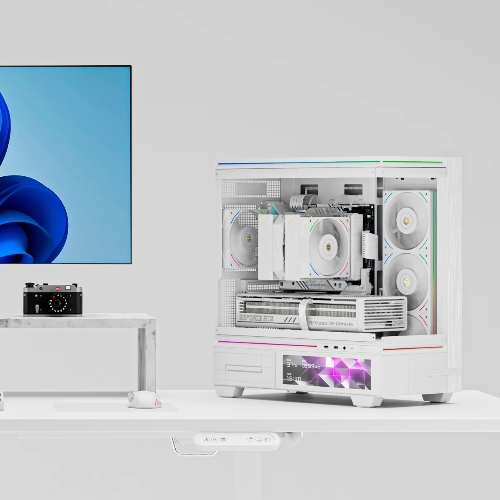 Кулер для процессора Thermalright Royal Pretor 130 Ultra White (4-pin PWM, 158mm, Ni/Cu, 7x6mm, 1x120mm ARGB +1x130mm, 69CFM/81.88CFM, 27dBA/28.3dBA, 2150RPM/1750RPM, S: 1200, 1700, 1851, 115X, 2011, 2066, AM4, AM5, white)