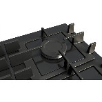 Поверхность газовая Bosch PNP6B6K40 Газ, 4.5х59x52 см, закаленное стекло, 4 конфорки, газ-контроль, автоподжиг, черный