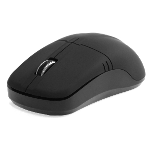Мышь беспроводная Crown CMM-932W черный, 1000 dpi, радиоканал, USB, кнопки - 3