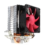 вентилятор CROWN Кулер для процессора CM-92 (Для Intel и AMD, TDP до 95 Ватт, 2шт. медных теплопроводных трубок, Гидродинамическии подшипник, Размер: 117*79*113 мм)