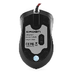 Мышь проводная Crown Gaming CMXG-804 черный, 2000 dpi, USB, кнопки - 9