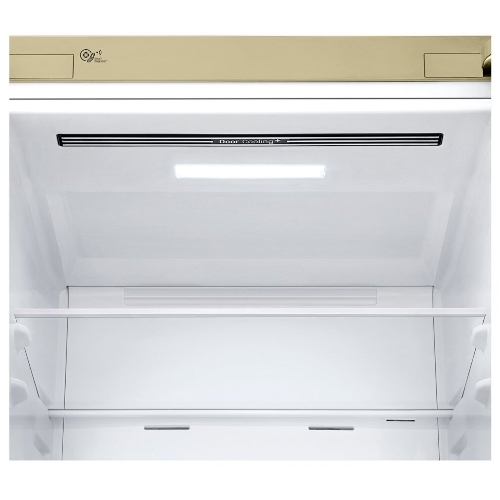 Холодильник LG GA-B509CECL бежевый, двухкамерный, 277/107л, морозилка снизу, No Frost