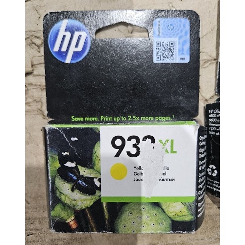 (Поврежденная упаковка) Картридж струйный HP №933XL CN056AE желтый для HP OJ 6700/7100 (825стр.)