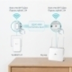 Комплект гигабитных TP-Link WiFi Powerline адаптеров AV1000 Gigabit Powerline ac Wi-Fi Kit, Dual band 802.11ac Wi-Fi - AC750 dual band Wi-Fi (433Mbps on 5GHz & 300Mbps on 2.4GHz)(TL-WPA7517 & TL-PA7017)