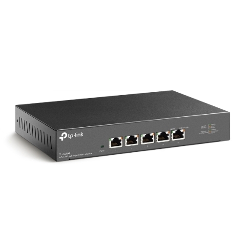 Коммутатор TP-Link 5-port Desktop 10G Unmanaged Switch, 5 100/1G/2.5G/5G/10G RJ-45 ports, Fanless design