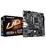 Материнская плата Gigabyte H610M H DDR4 Soc-1700 Intel H610 2xDDR4 mATX AC`97 8ch(7.1) GbLAN+VGA+HDMI