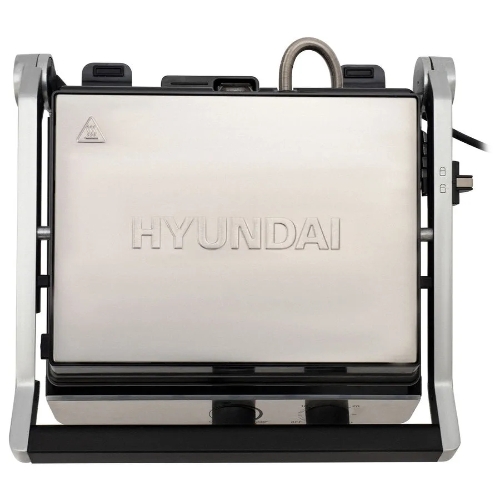 Гриль электрический Hyundai HYG-5047 2200Вт черный/черный