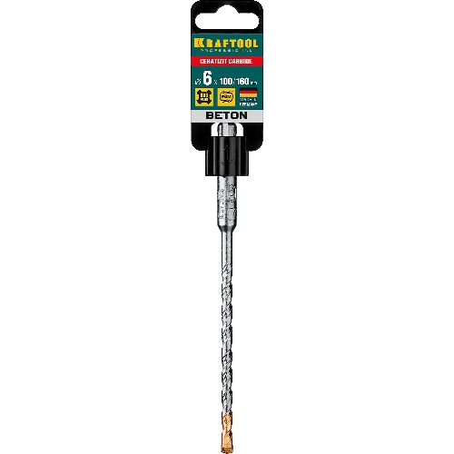 Бур KRAFTOOL SDS-plus 6 х 160 мм