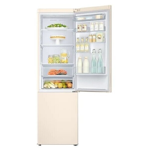 Холодильник Samsung RB37A5200EL/WT бежевый двухкамерный 269/118 л морозилка снизу