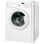 Стиральная машина Indesit IWSD6105 (CIS) L(R) белый, загр. фронтальная макс.: 6 кг 1000 об/мин класс: А