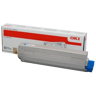 Картридж лазерный Oki C822 7.3К (голубой)