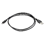 Кабель USB 2.0 A-->mini-B 5P (1м) черный TELECOM/VCOM TC6911BK-1.0M