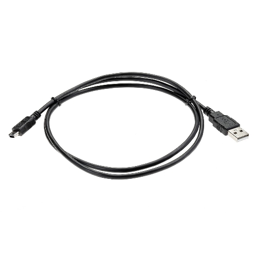 Кабель USB 2.0 A-->mini-B 5P (1м) черный TELECOM/VCOM TC6911BK-1.0M